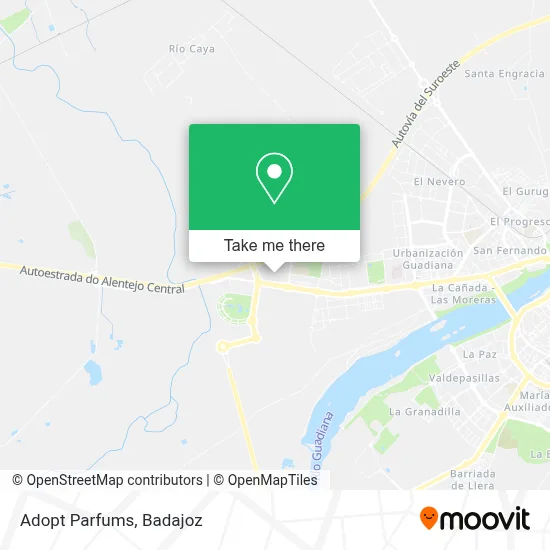 Adopt Parfums map