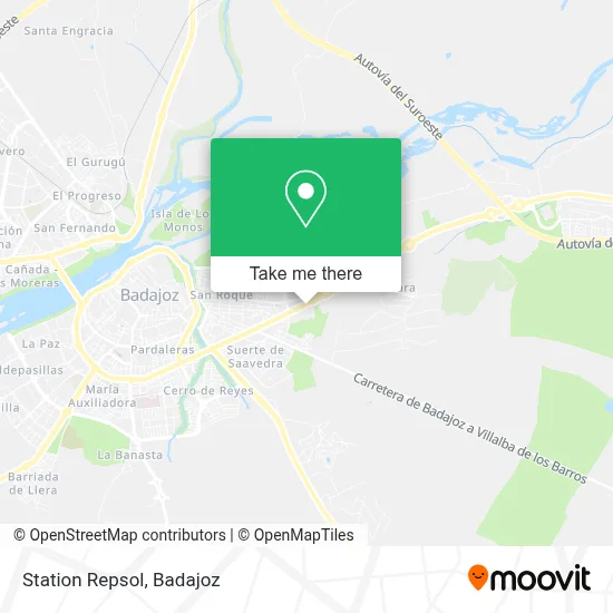 Station Repsol map