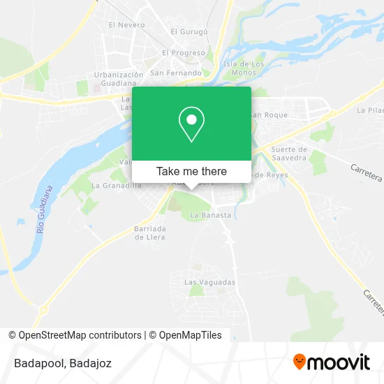 Badapool map