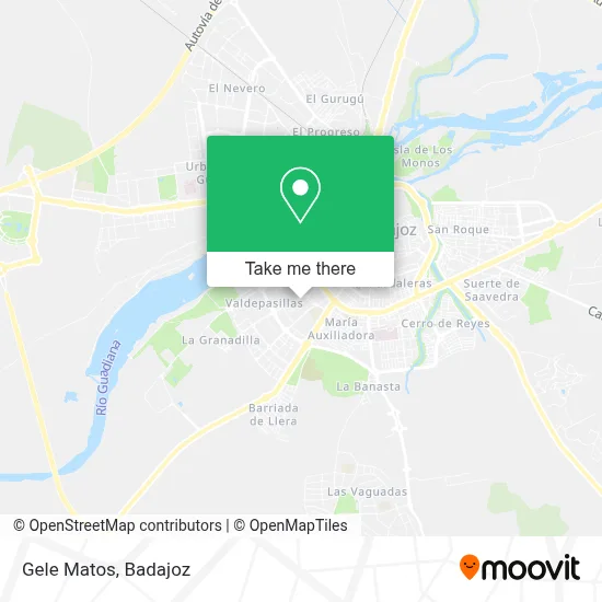Gele Matos map