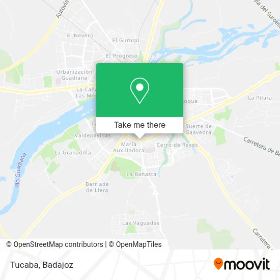 Tucaba map