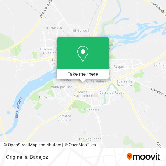 Originails map