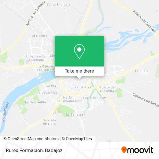 Rurex Formación map