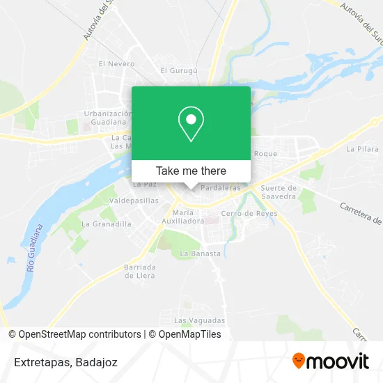 Extretapas map