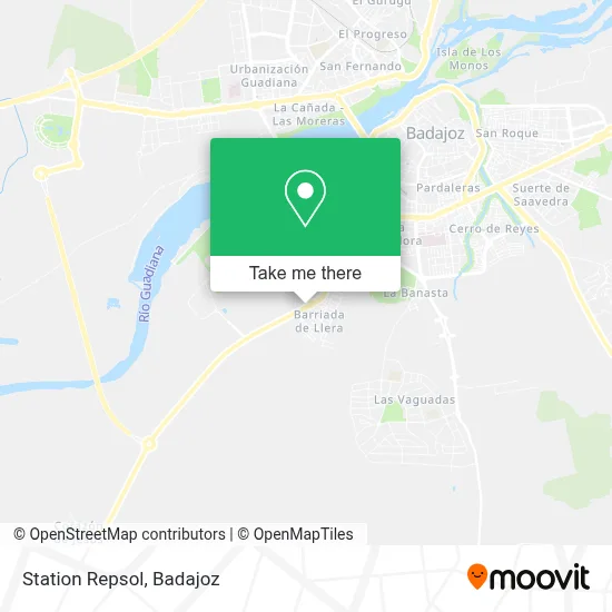 Station Repsol map
