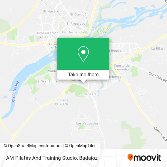 AM Pilates And Training Studio map