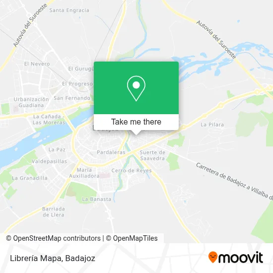 Librería Mapa map