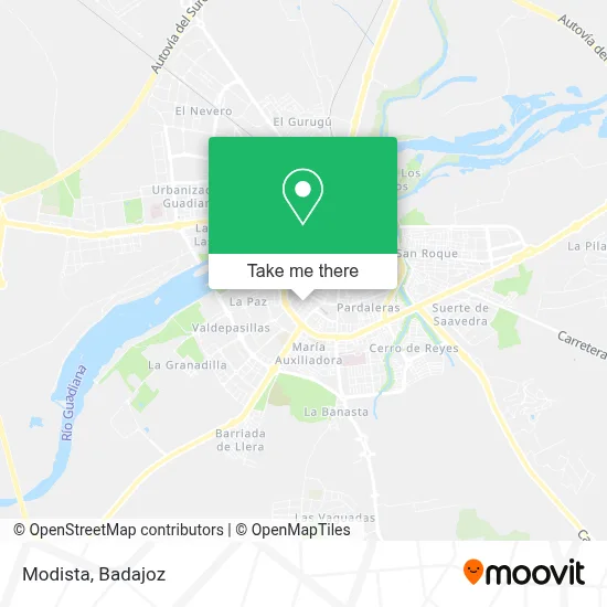 Modista map