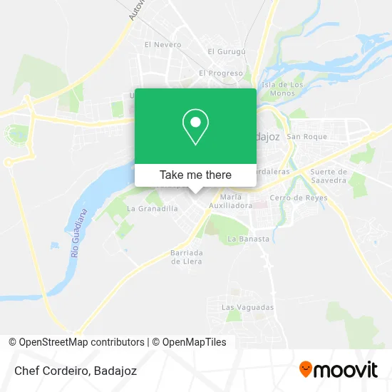 Chef Cordeiro map