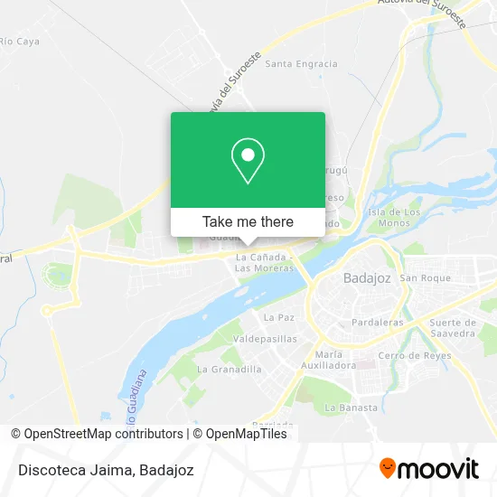 Discoteca Jaima map