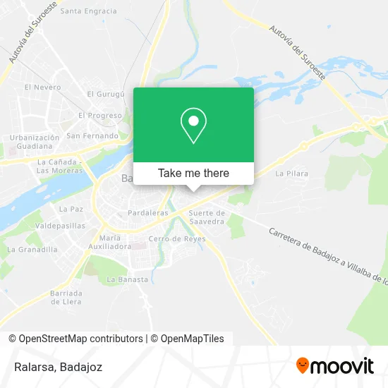 Ralarsa map
