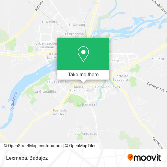 Lexmeba map