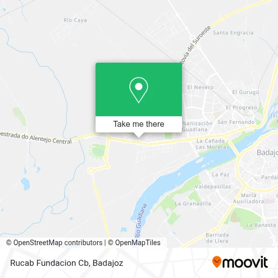 Rucab Fundacion Cb map