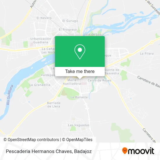 Pescaderia Hermanos Chaves map