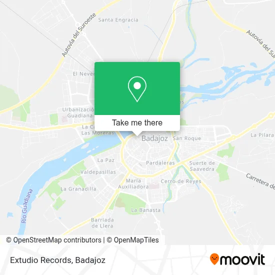 Extudio Records map