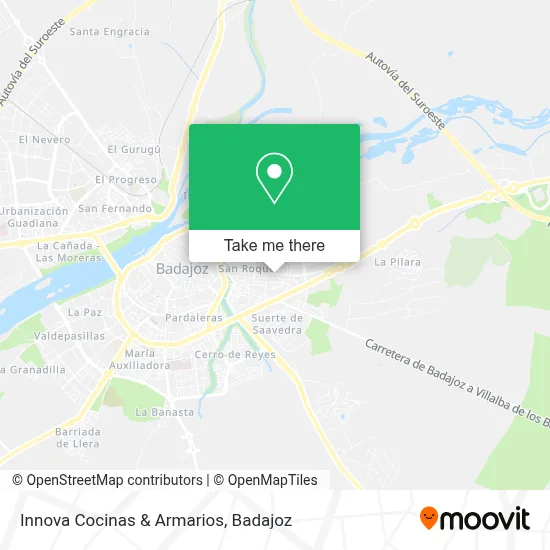 Innova Cocinas & Armarios map