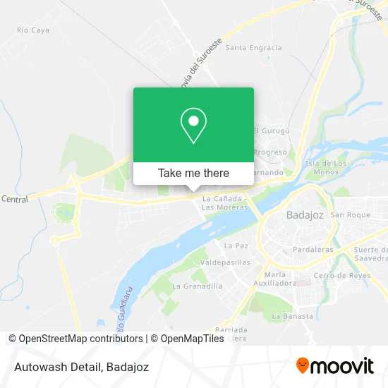 Autowash Detail map