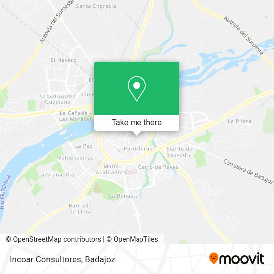 Incoar Consultores map