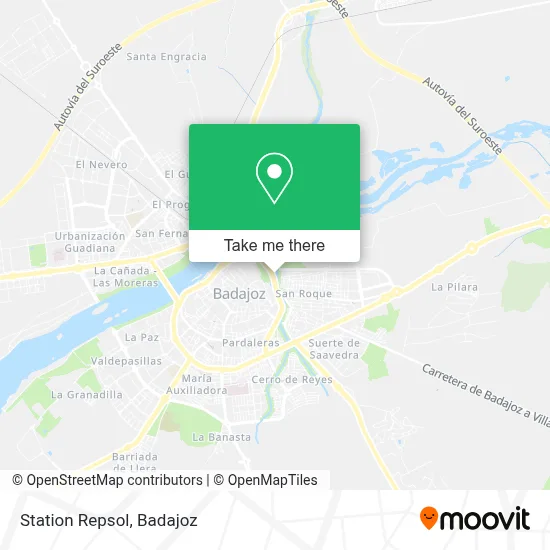Station Repsol map