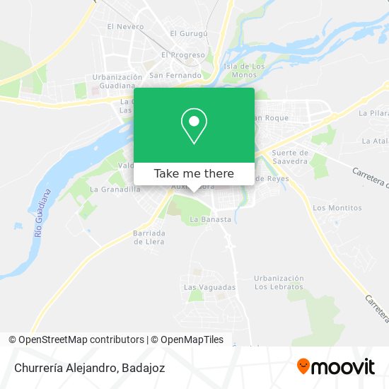 Churrería Alejandro map