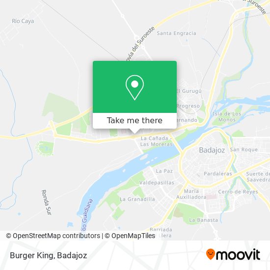 Burger King map