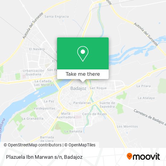 Plazuela Ibn Marwan s/n map
