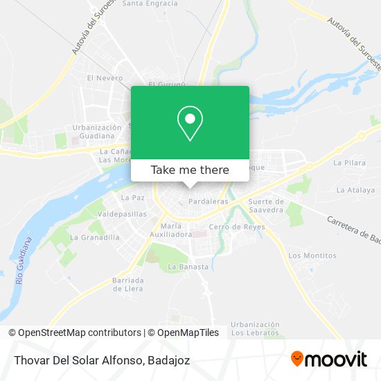 Thovar Del Solar Alfonso map