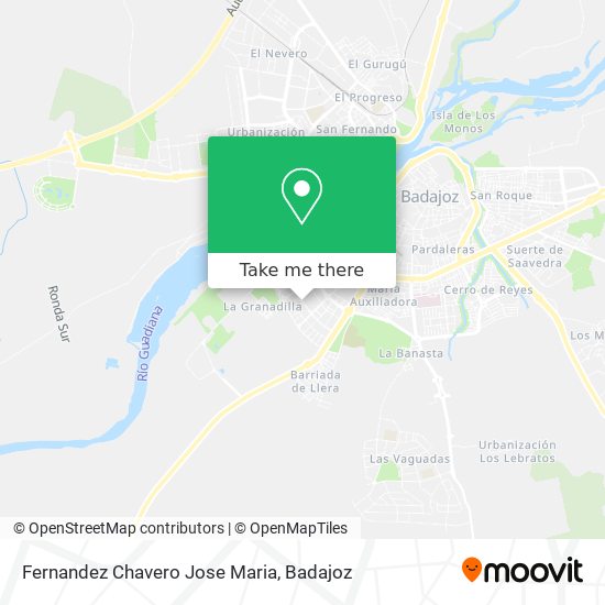 Fernandez Chavero Jose Maria map