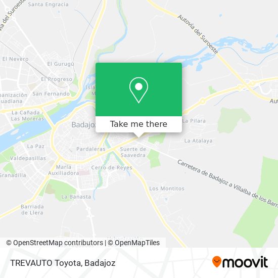 TREVAUTO Toyota map