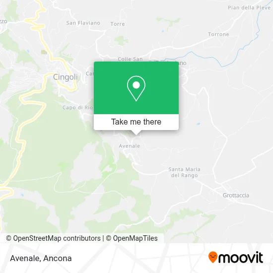 Avenale map