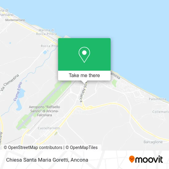 Santa Maria Goretti Church map