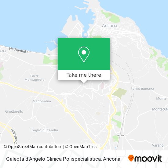Galeota d'Angelo Clinica Polispecialistica map