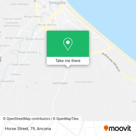 Horse Street, 79 map