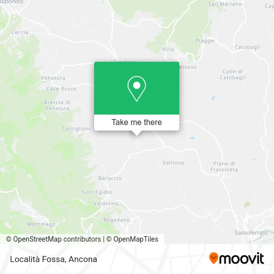 Località Fossa map