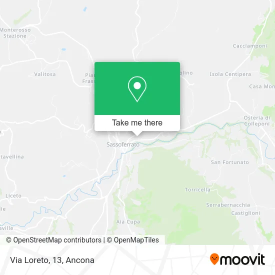 Via Loreto, 13 map
