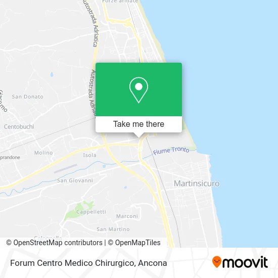 Medical Surgical Forum Center map