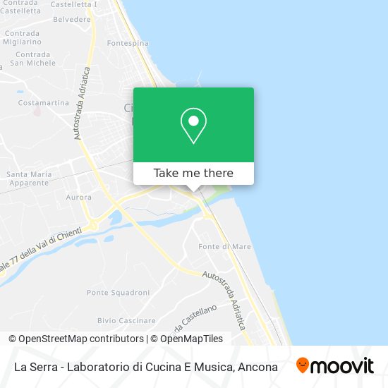 La Serra - Laboratorio di Cucina E Musica map