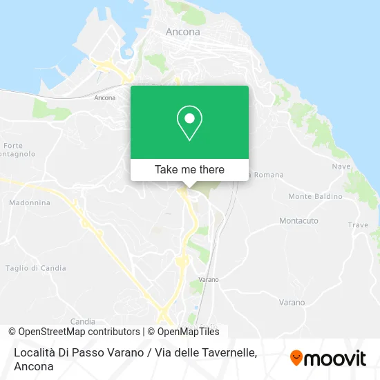 Località Di Passo Varano / Via delle Tavernelle map