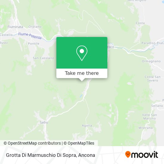 Grotta Di Marmuschio Di Sopra map