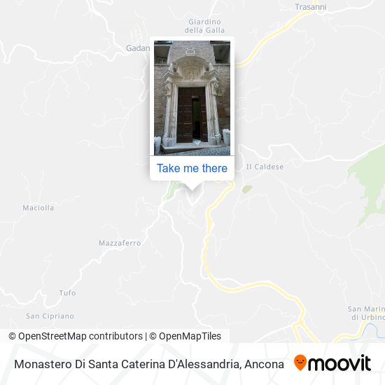 Monastero Di Santa Caterina D'Alessandria map