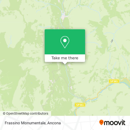 Frassino Monumentale map