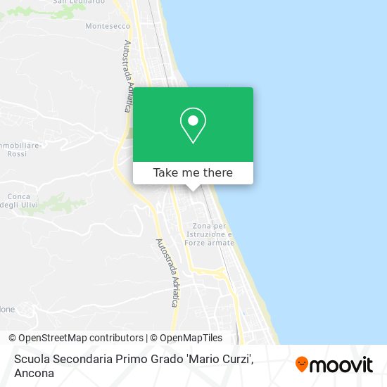 Scuola Secondaria Primo Grado 'Mario Curzi' map