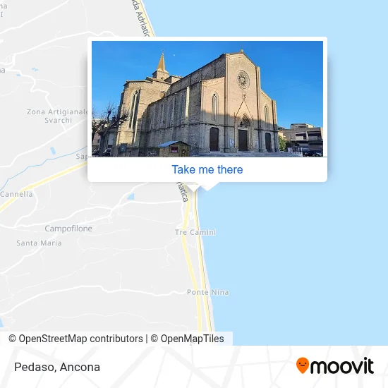 Pedaso map