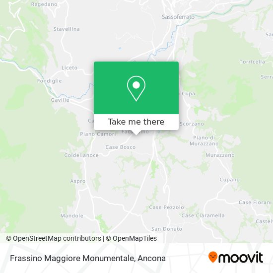 Frassino Maggiore Monumentale map