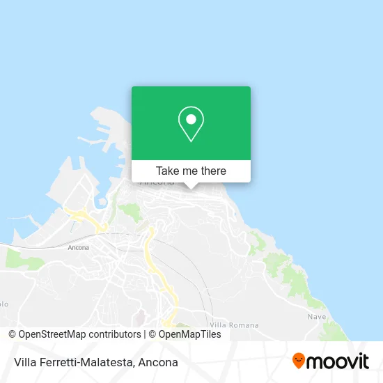 Villa Ferretti-Malatesta map