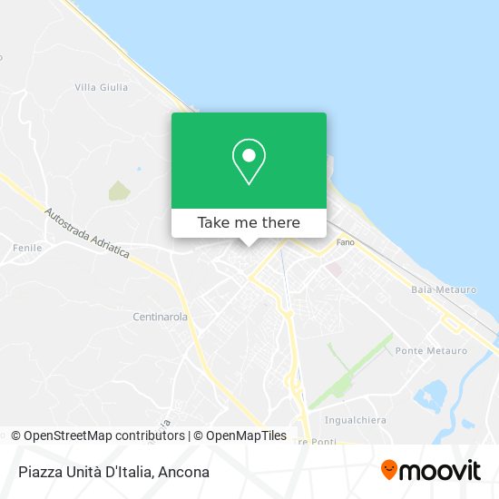 Piazza Unità D'Italia map