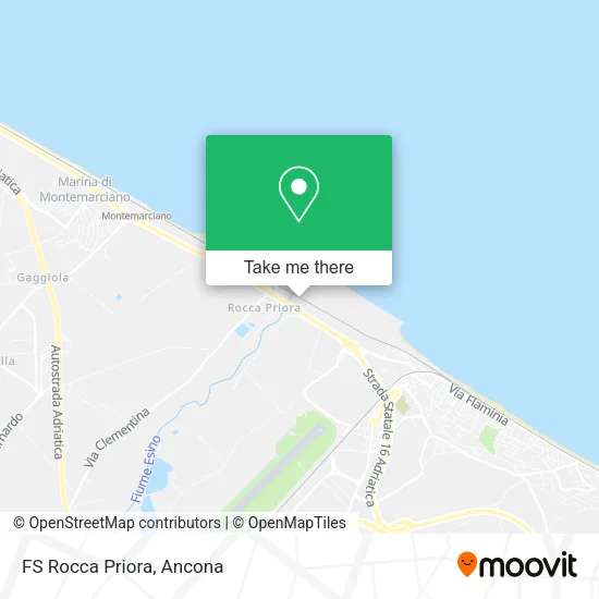 FS Rocca Priora map