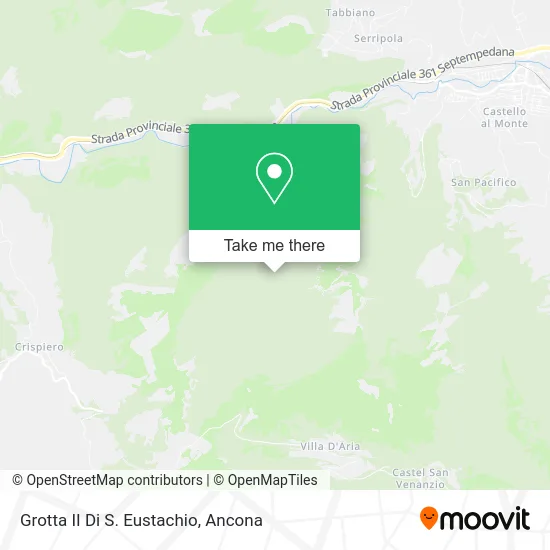 Grotta II Di S. Eustachio map