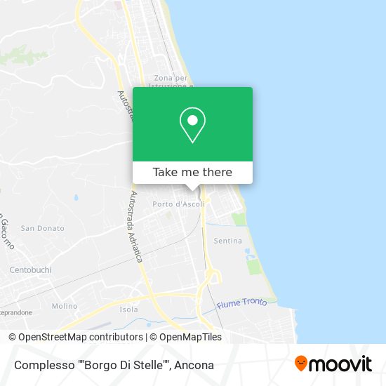 Complesso ""Borgo Di Stelle"" map