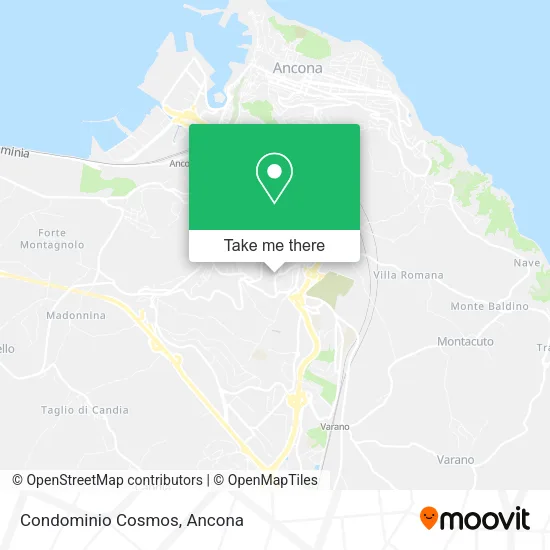 Condominio Cosmos map